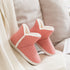 Autumn And Winter Women's High Top Knitted Confinement Shoes
